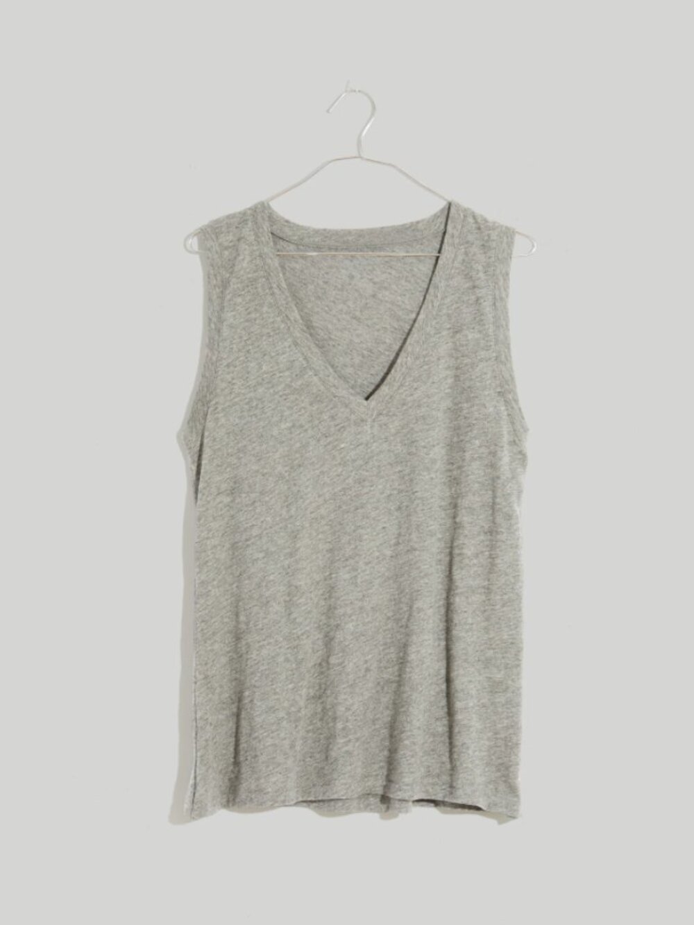Madewell Whisper Cotton V Neck Tank
